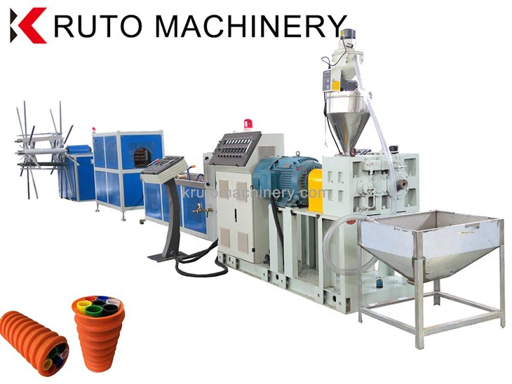 Производствена линия PE тръби за треска